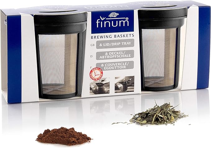 Finum filter medium zwart 2 stuks 