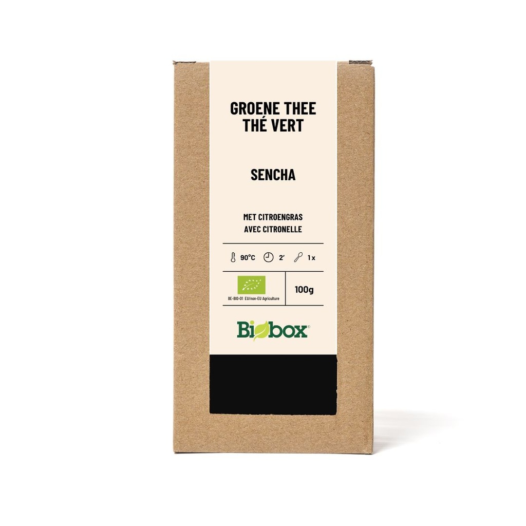 Bio* Groene thee Sencha + citroen