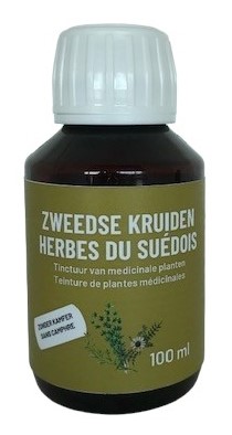 Teinture d'herbes du suédois sans camphre