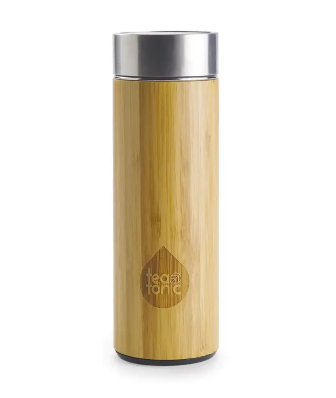 Thermo-Go fles bamboo 350ml