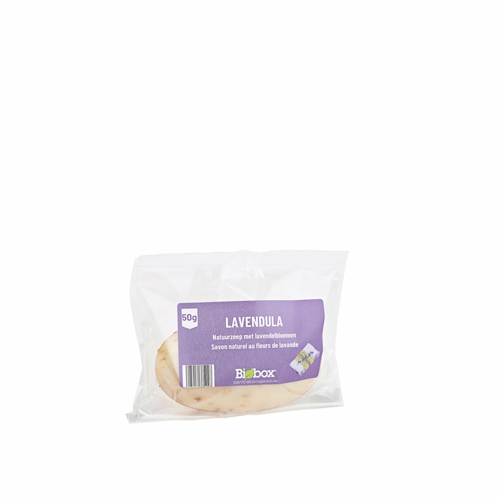 Artisanale lavendelzeep 50g