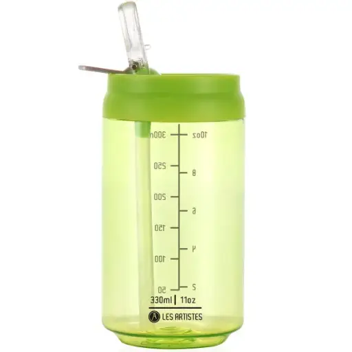 [B/04695] Clear Can'it 330ml Green