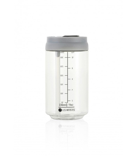 [B/04696] Clear Can'it 330ml Grey