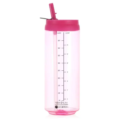 [B/04700] Clear Can'it 500ml Pink